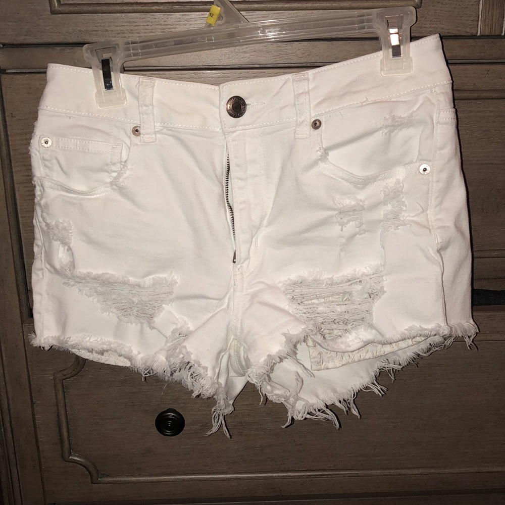 American Eagle High Rise Stretch Shorts